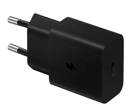 Ładowarka i akumulator SAMSUNG Ladowarka sieciowa 1xUSB-C 15W EP-T1510 (bez kabla) czarna